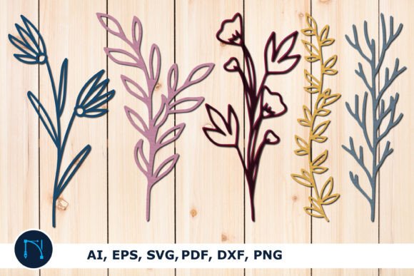 Download Wild Flowers Paper Craft SVG Bundle - Paper craft svg Collection
