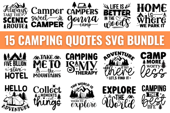 Download Camping SVG Bundle,Camping Quotes SVG - Camping Collection