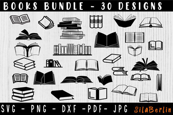 Download Books SVG Bundle, Book Svg, Library Svg - Books svg bundle Collection