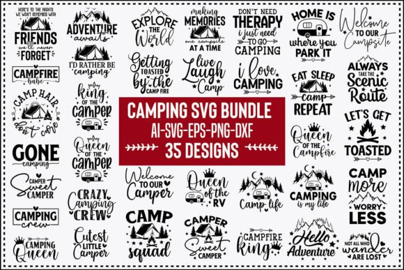 Download CAMPING SVG BUNDLE - Camping Collection