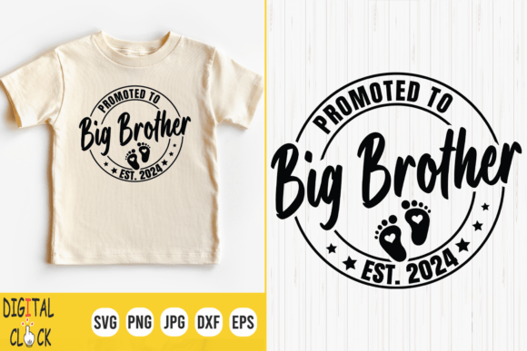 Download Promoted to Big Brother Est 2024 Svg - Big brother Collection