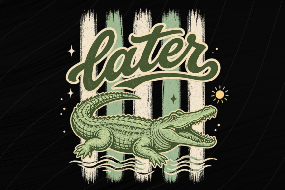 Download Later Alligator Vintage Shirt PNG - Vintage shirt Collection